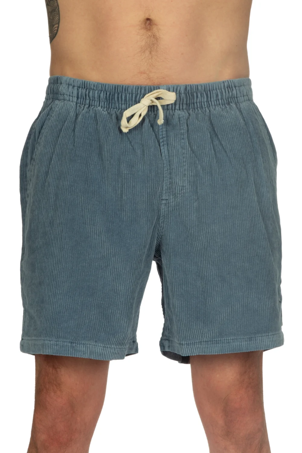 BamBooBay Chill Cord Shorts Blue - Image 4
