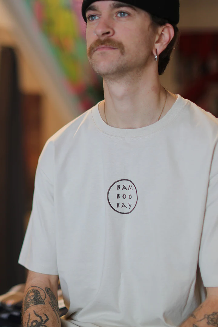 BamBooBay Circular T-Shirt Bone - Image 2