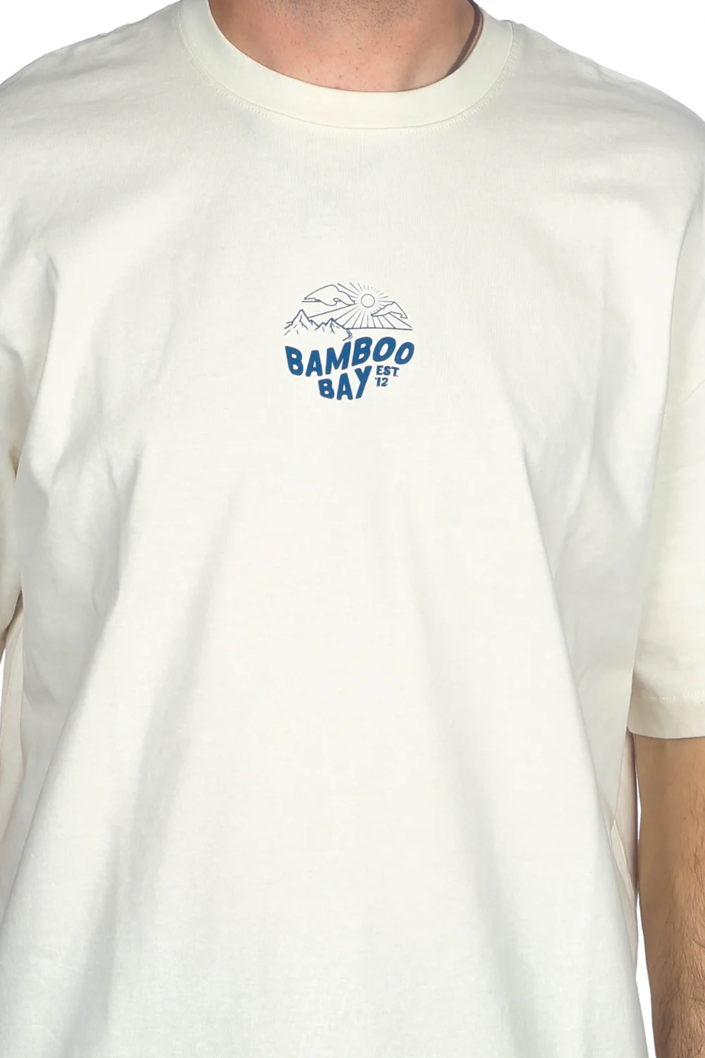 BamBooBay Re-Worked T-Shirt Ivory - Image 4