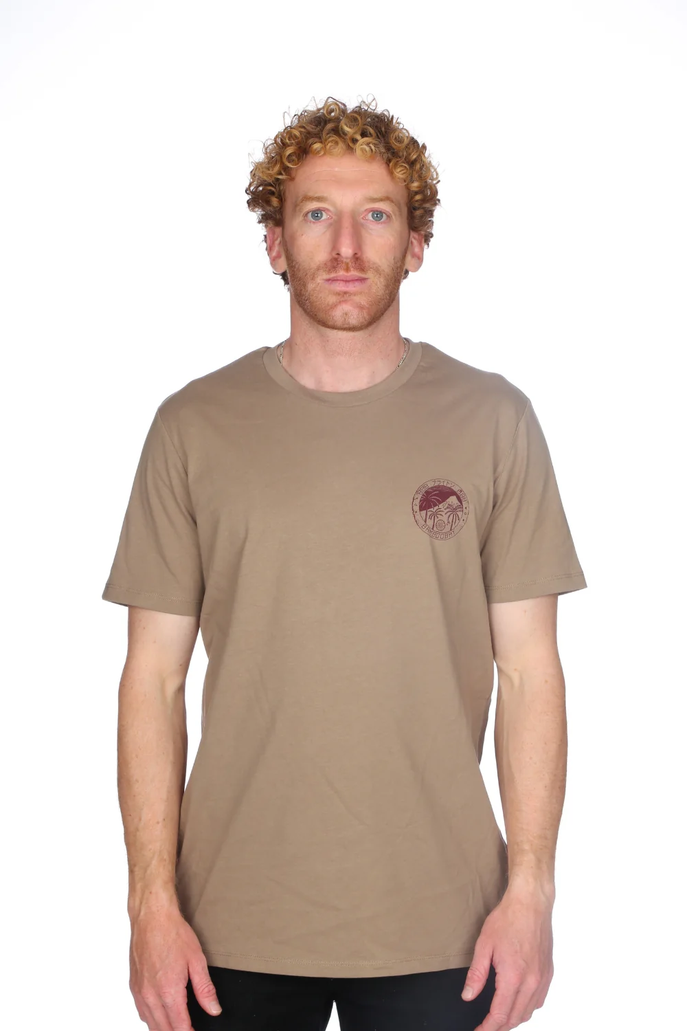 BamBooBay Stamp T-Shirt Driftwood - Image 4