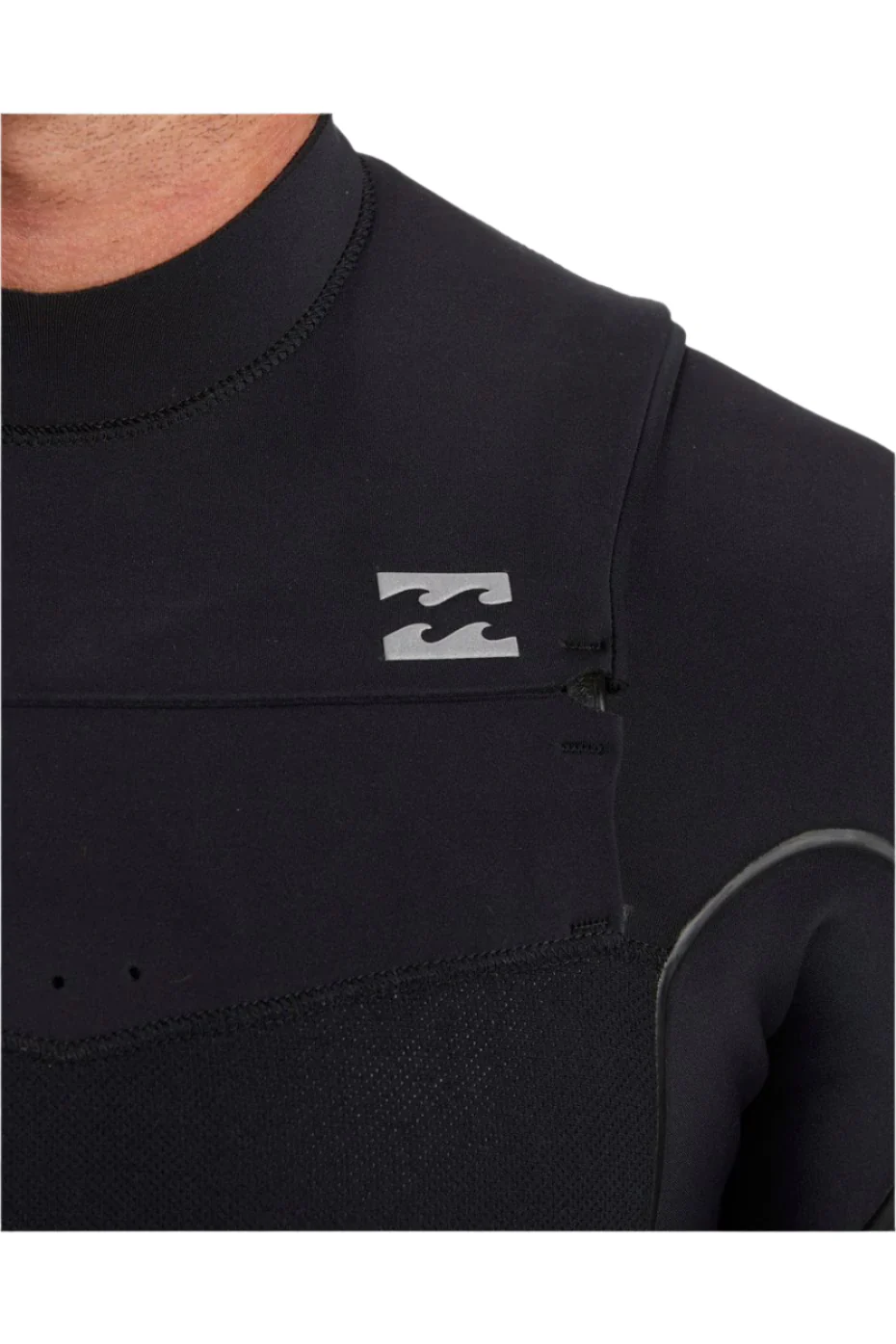Billabong 4/3 Furnace Natural Chest Zip Wetsuit Black - Image 6