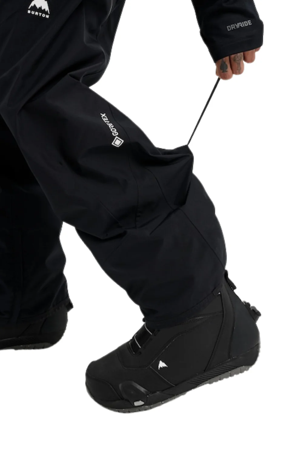 Burton Reserve Gore-Tex 2L Mens Snowboard Pants True Black - Image 3