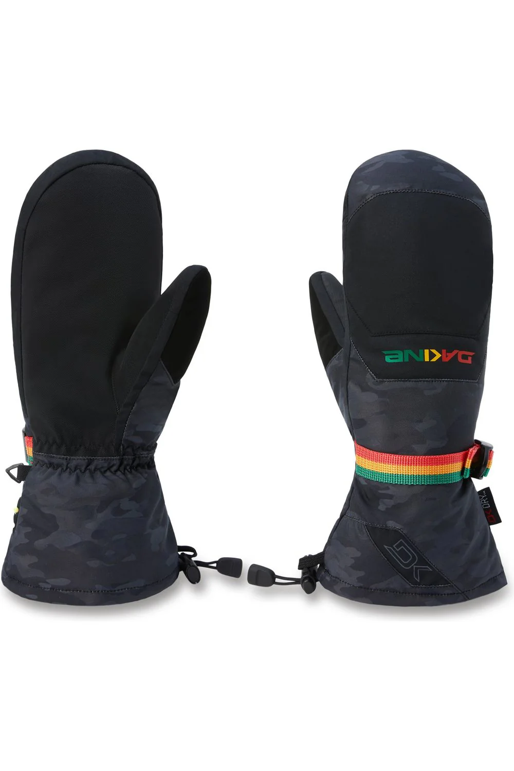 Dakine Scout Snow Mitt Black Vintage Camo - Image 3