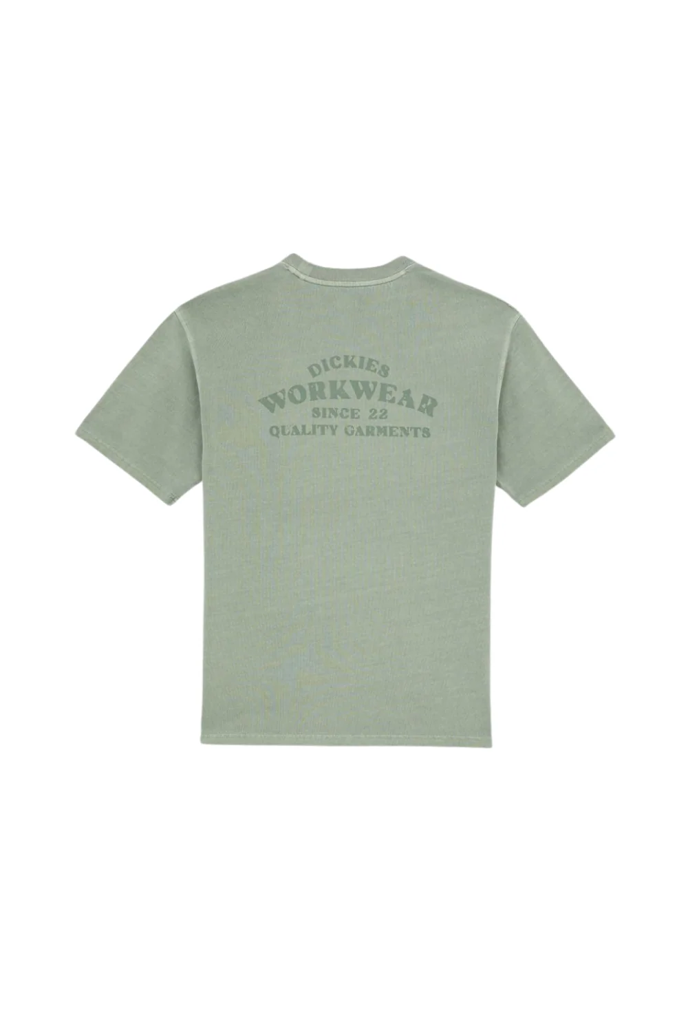 Dickies Christiana Garment Dye Short Sleeve T-Shirt Olive Green - Image 7