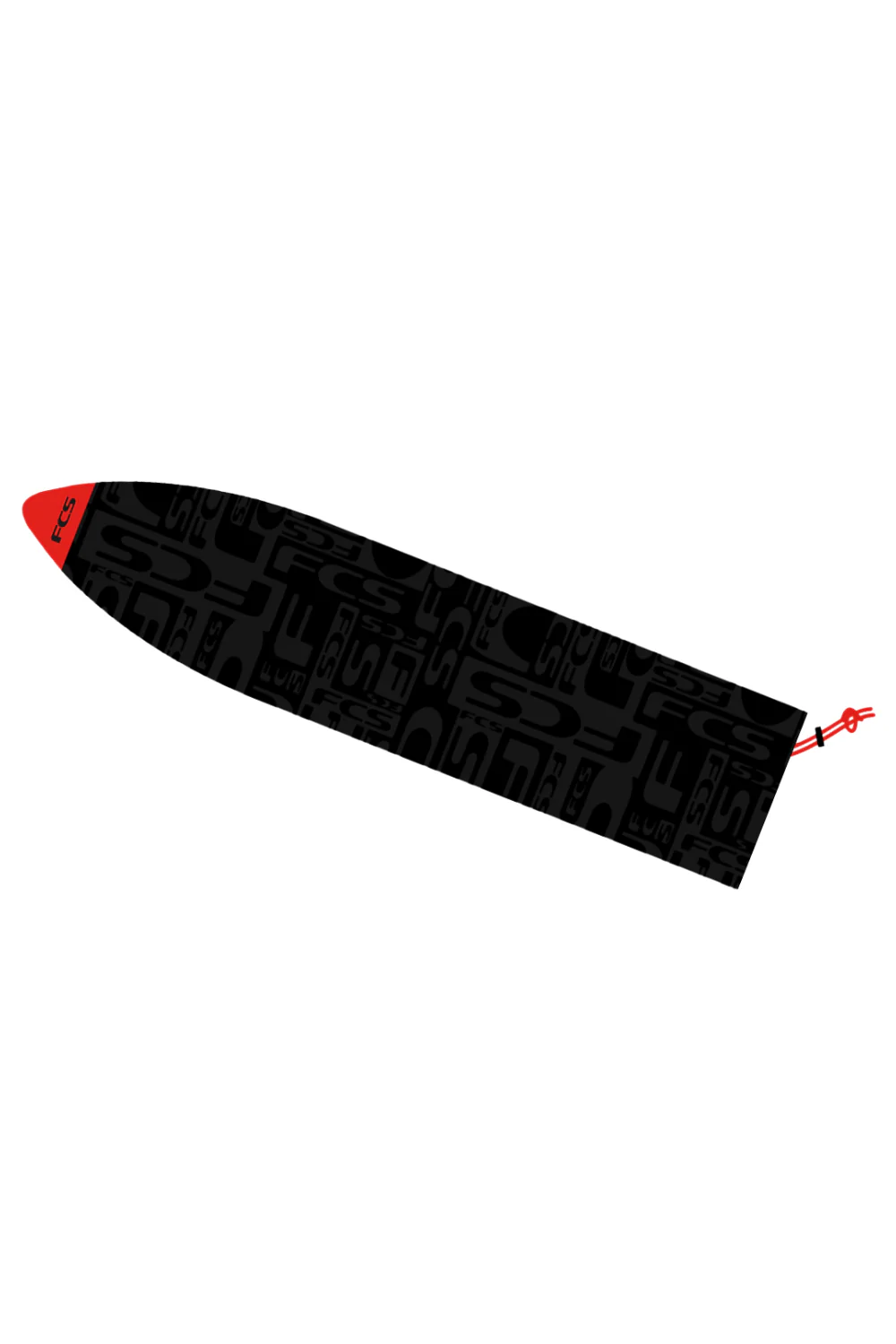 FCS Code Red Stretch All Purpose Surfboard Cover Black/Red