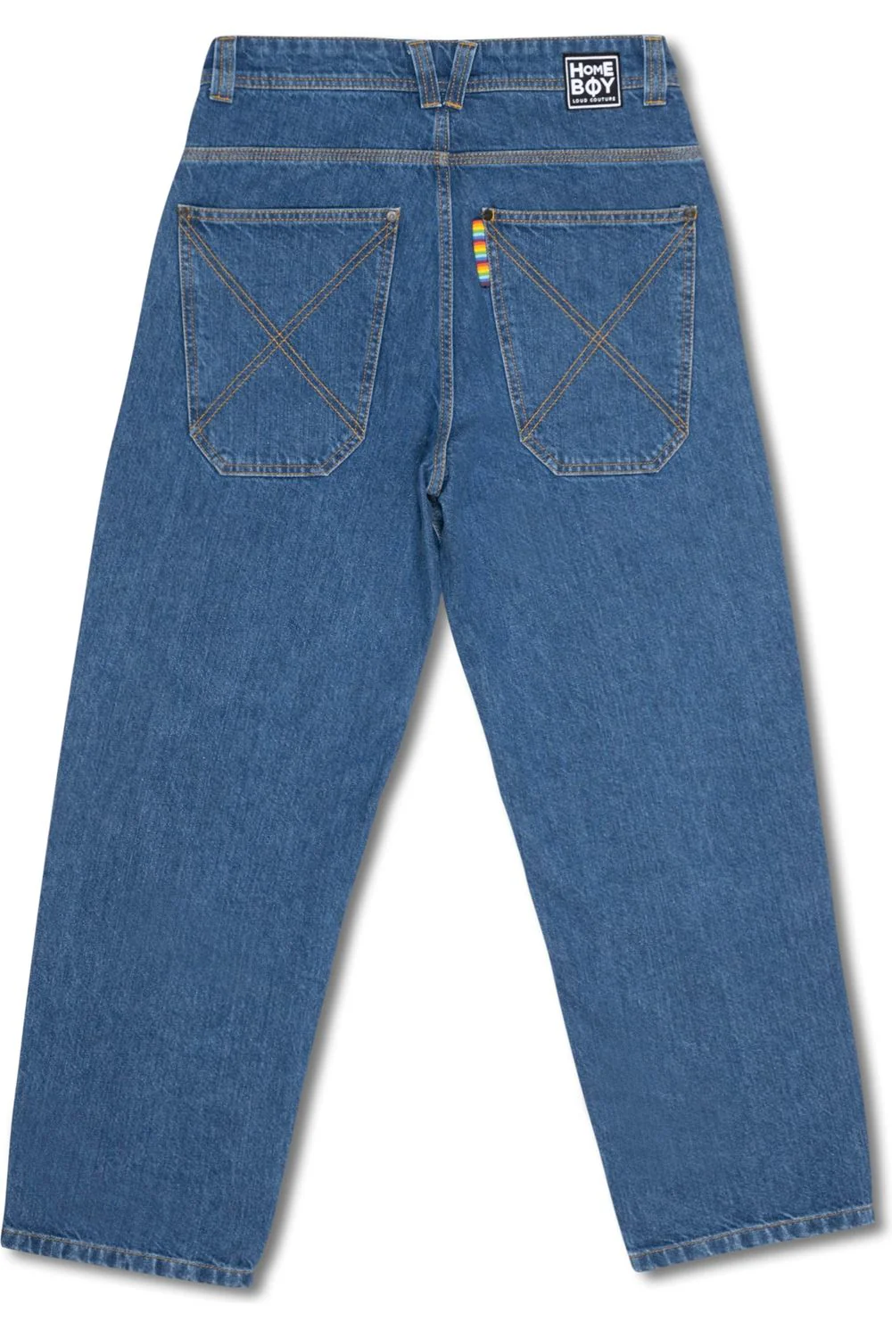 Homeboy Extra Baggy Jeans Blue - Image 3