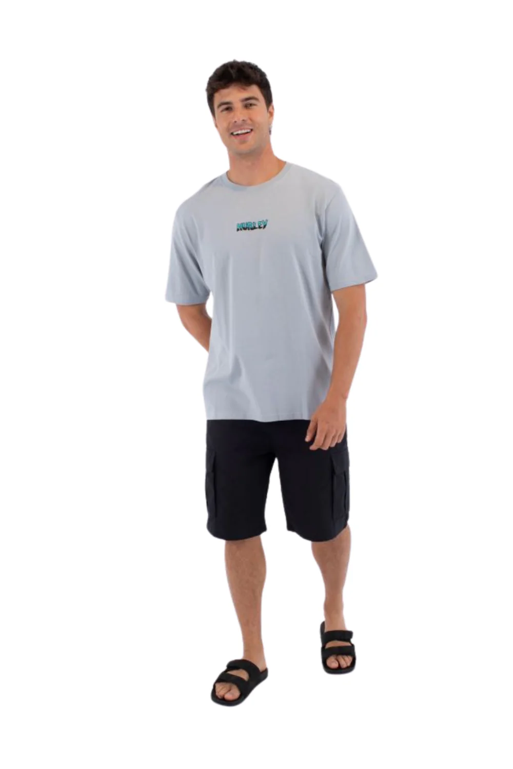Hurley Etam Scar Mens T-Shirt Spring Breeze - Image 6