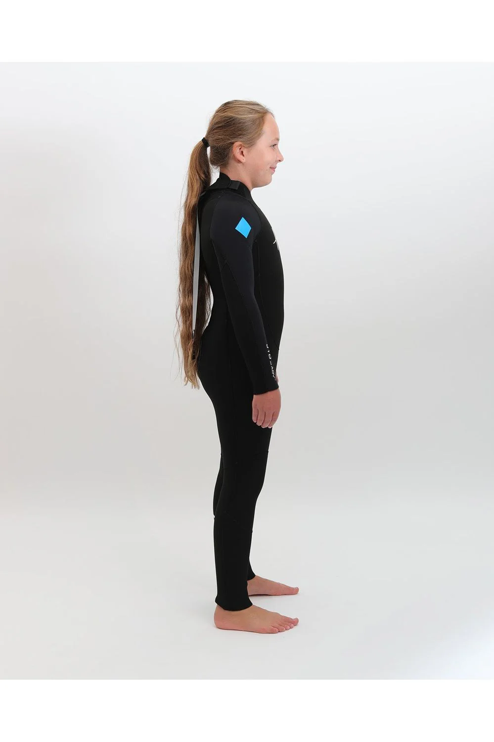 Tiki Junior Adv Wetsuit 4/3 GBS Steamer Back Zip - Image 2