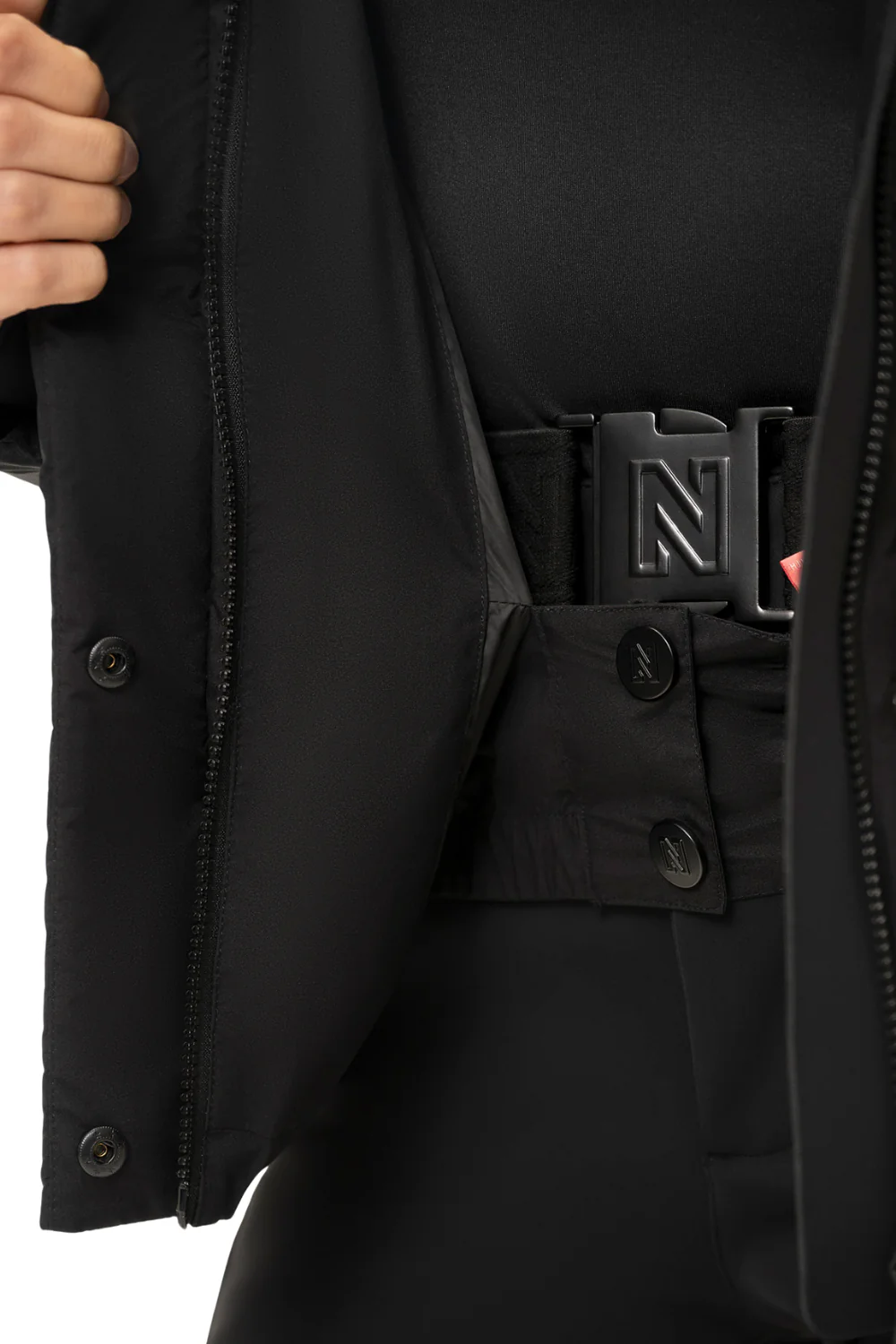 Nikkie Nash Womens Ski Jacket Black - Image 4