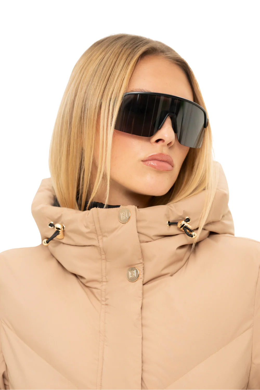 Nikkie Nasher Womens Ski Jacket Hummus - Image 5