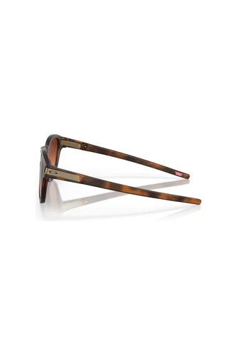 Oakley Latch Matte Brown Tortoise Sunglasses - Image 3