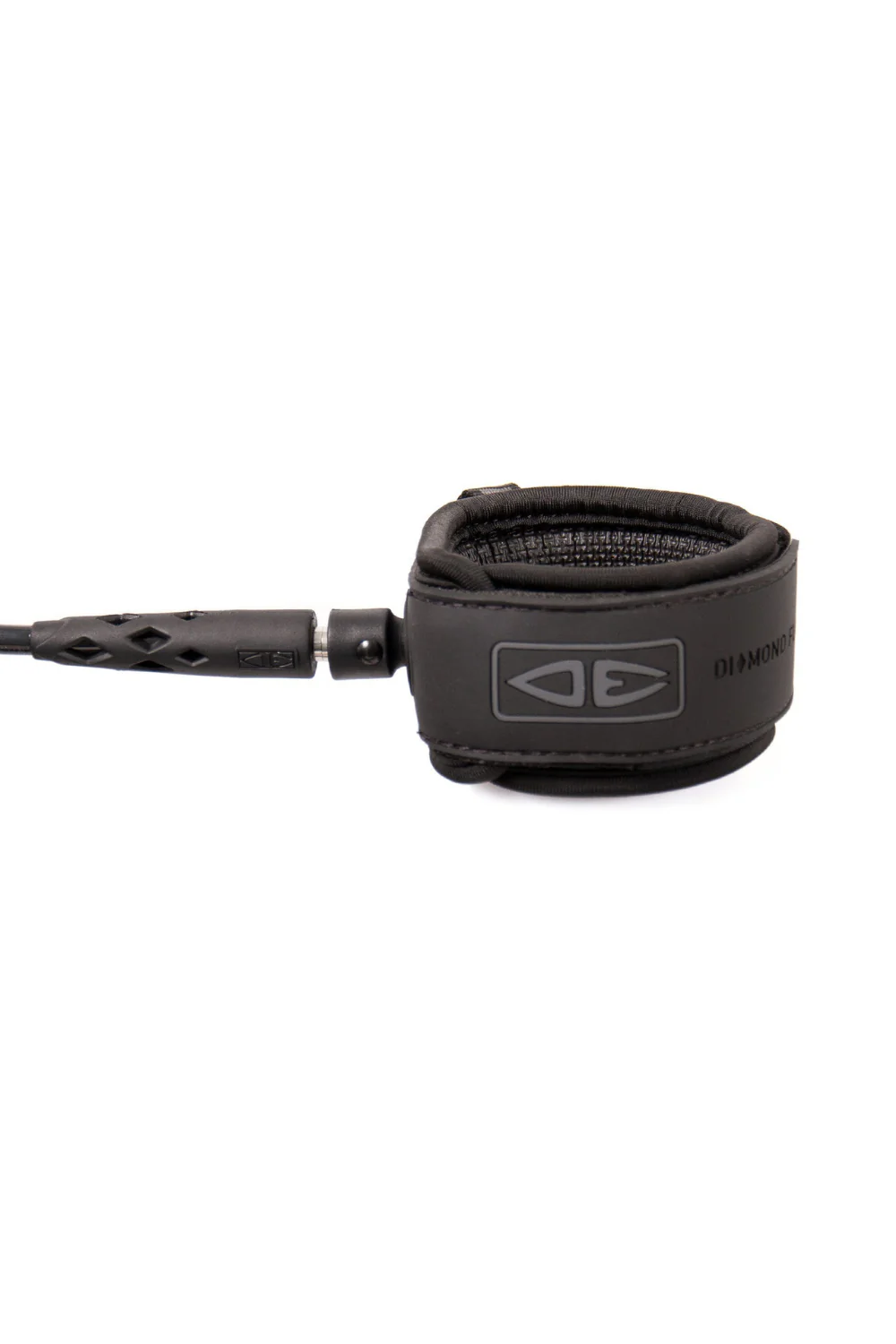 Ocean & Earth Diamond Flex Regular Surfboard Leash Black