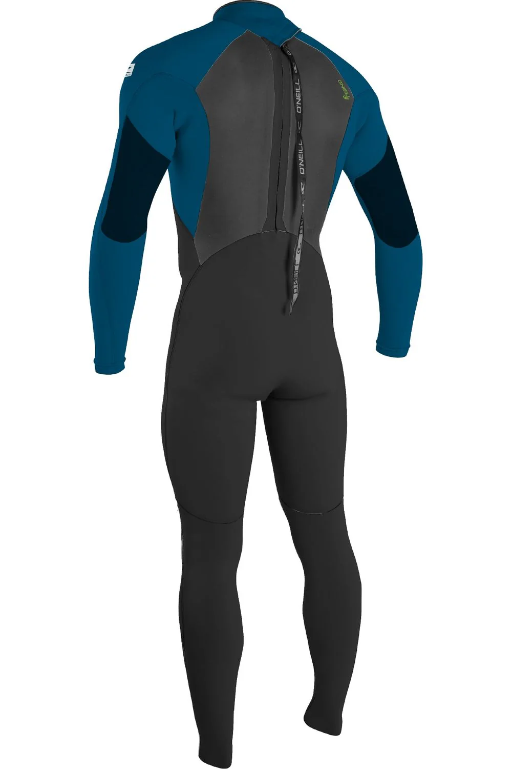 O'Neill Epic Youth 3/2 Wetsuit with Back Zip In Black & Blue - Image 2