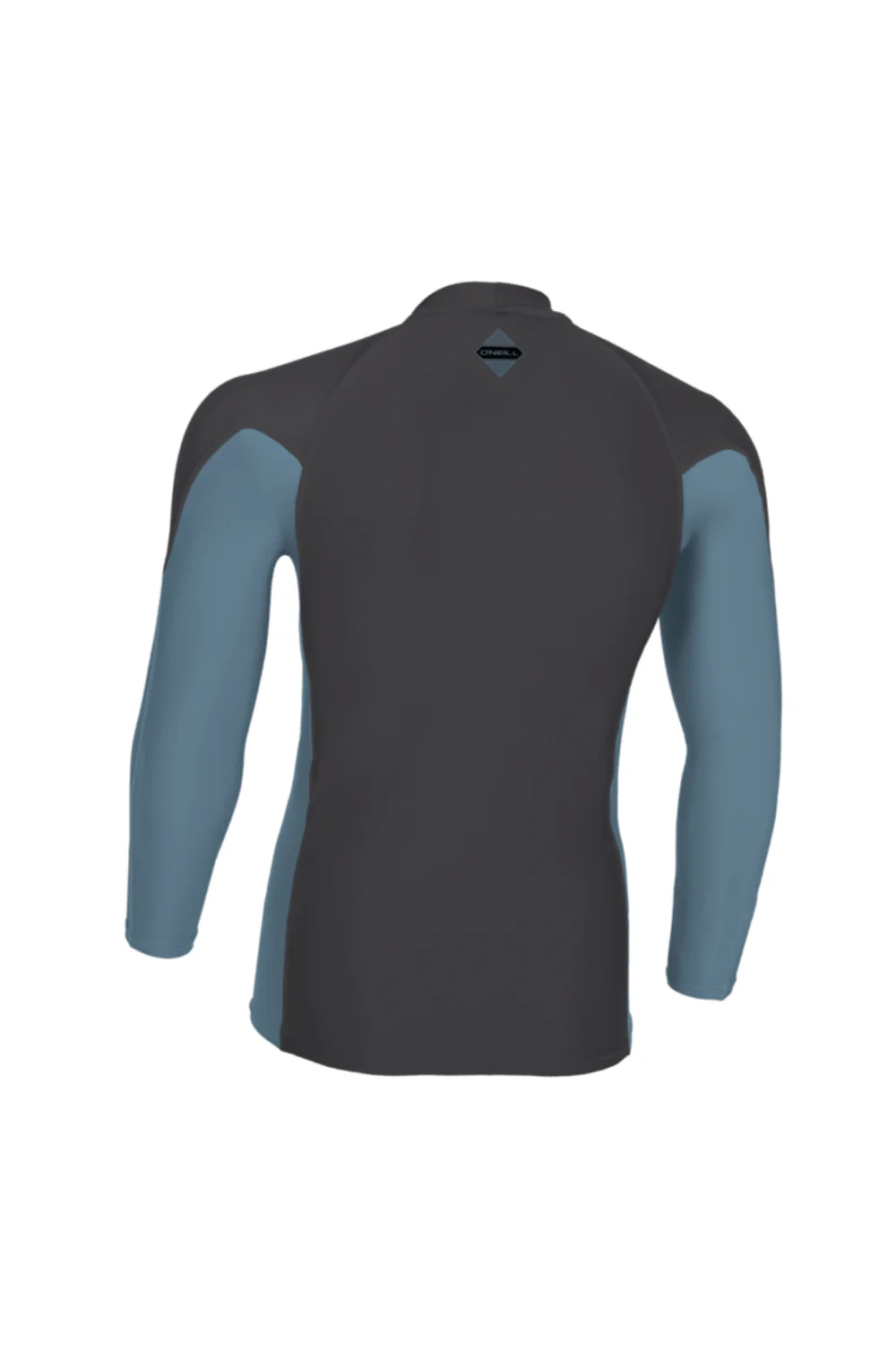 O'Neill Hyperfreak Skins Mens Long Sleeve Rash Guard Tempered Steel/Blue Fusion - Image 2
