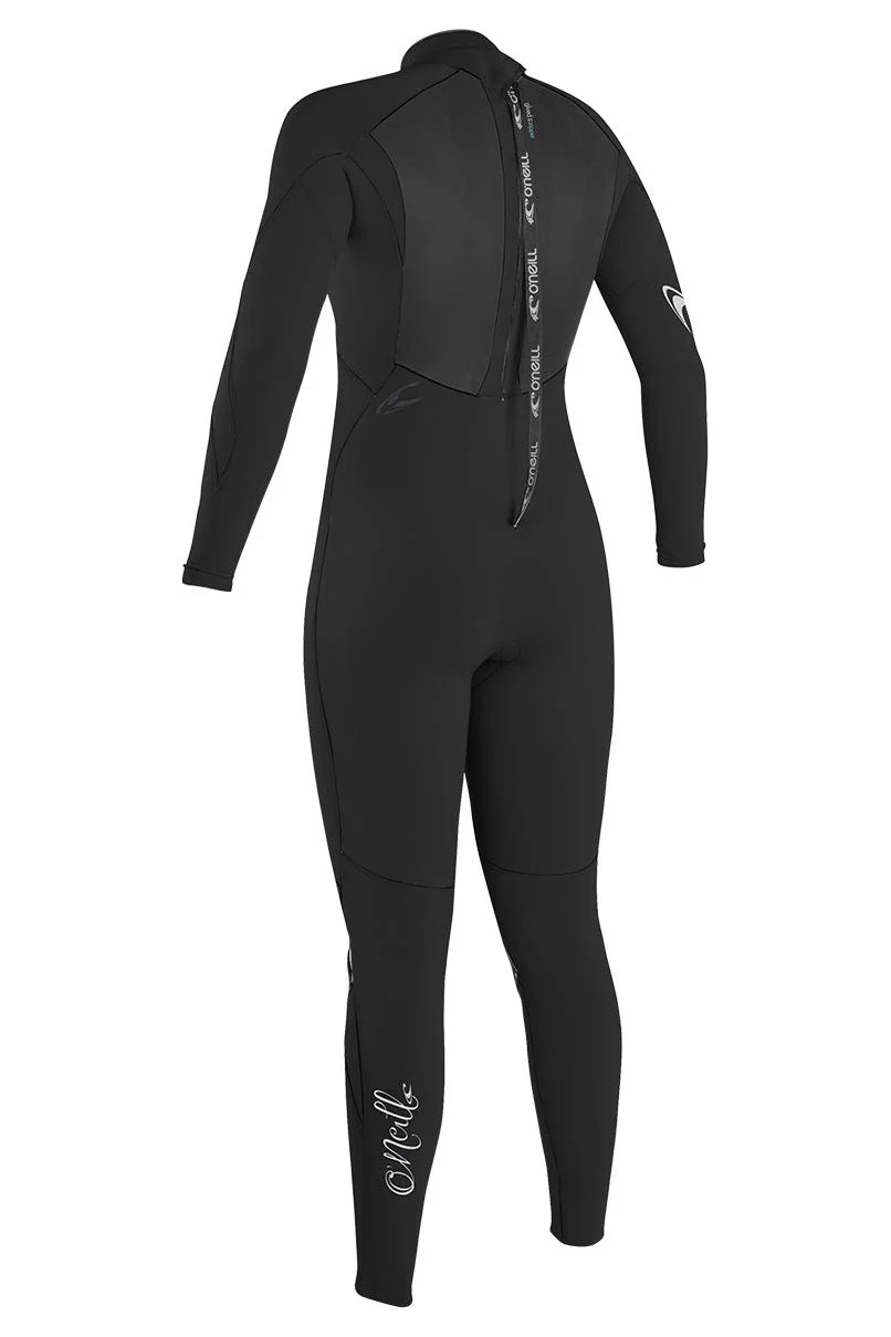 O'Neill Epic Women's Wetsuit 3/2 With Back Zip In Black - Image 2