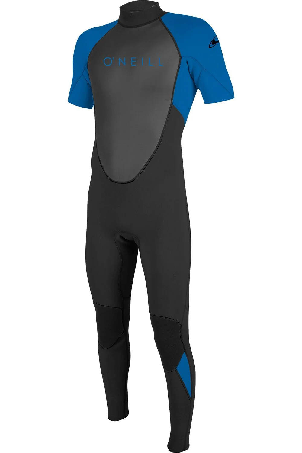 O'Neill Youth Reactor 2 Wetsuit 2mm Back Zip Short Sleeve Black Ocean
