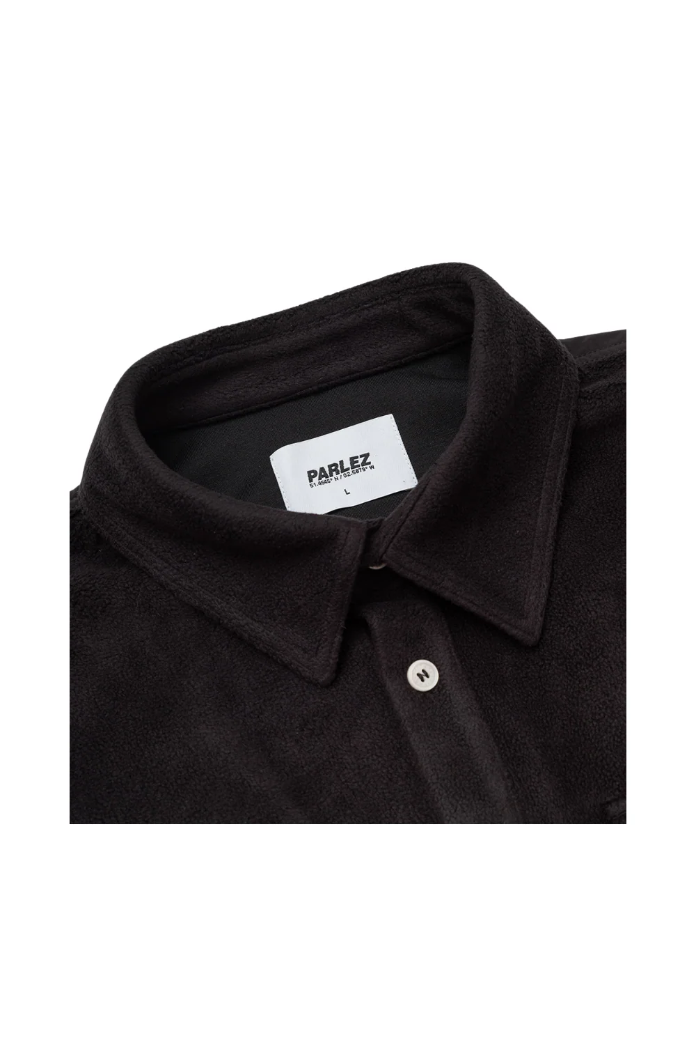 Parlez Motion Fleece Shirt Black - Image 3