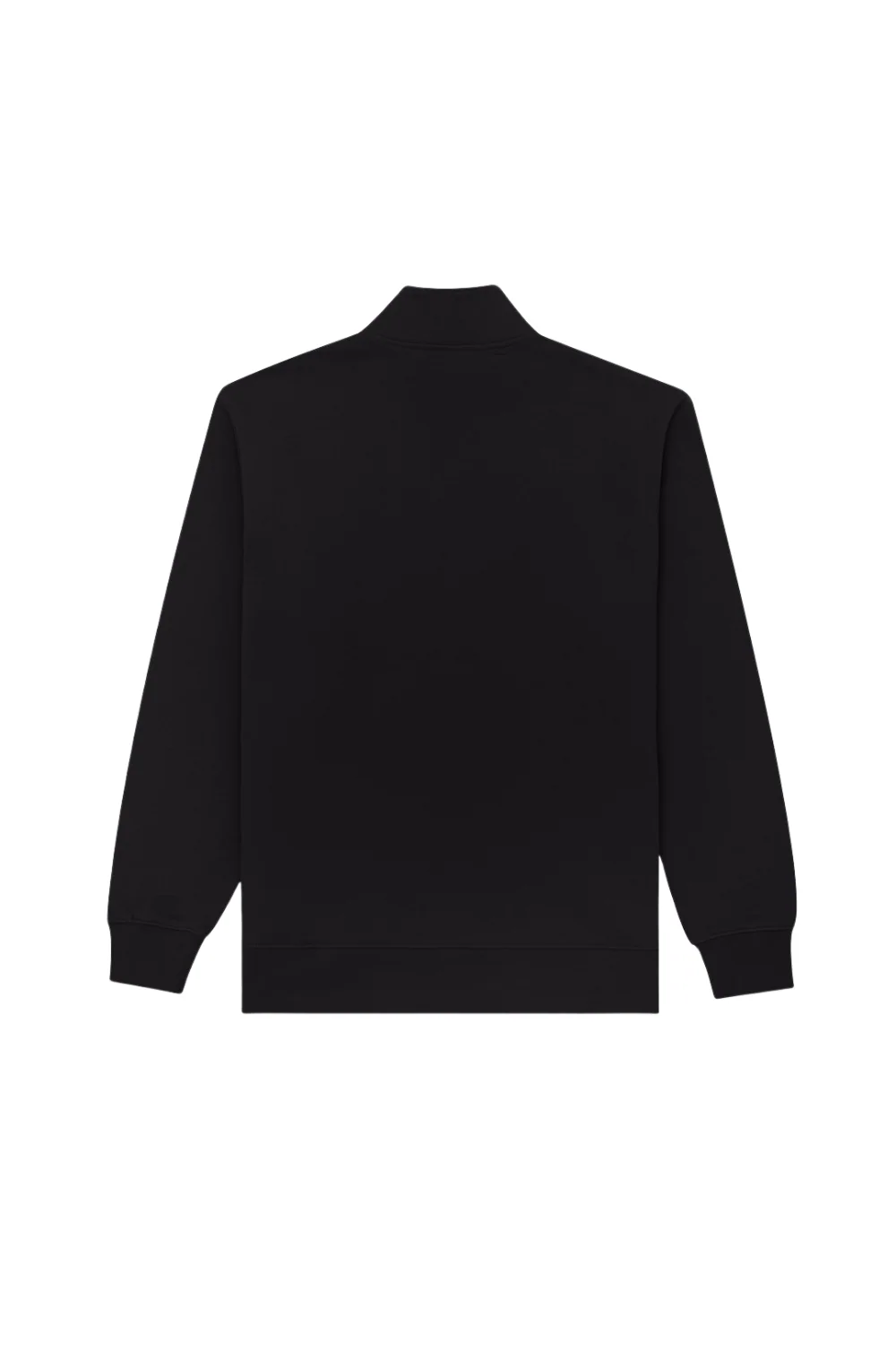 Parlez Ora 1/4 Zip Sweatshirt Black - Image 2