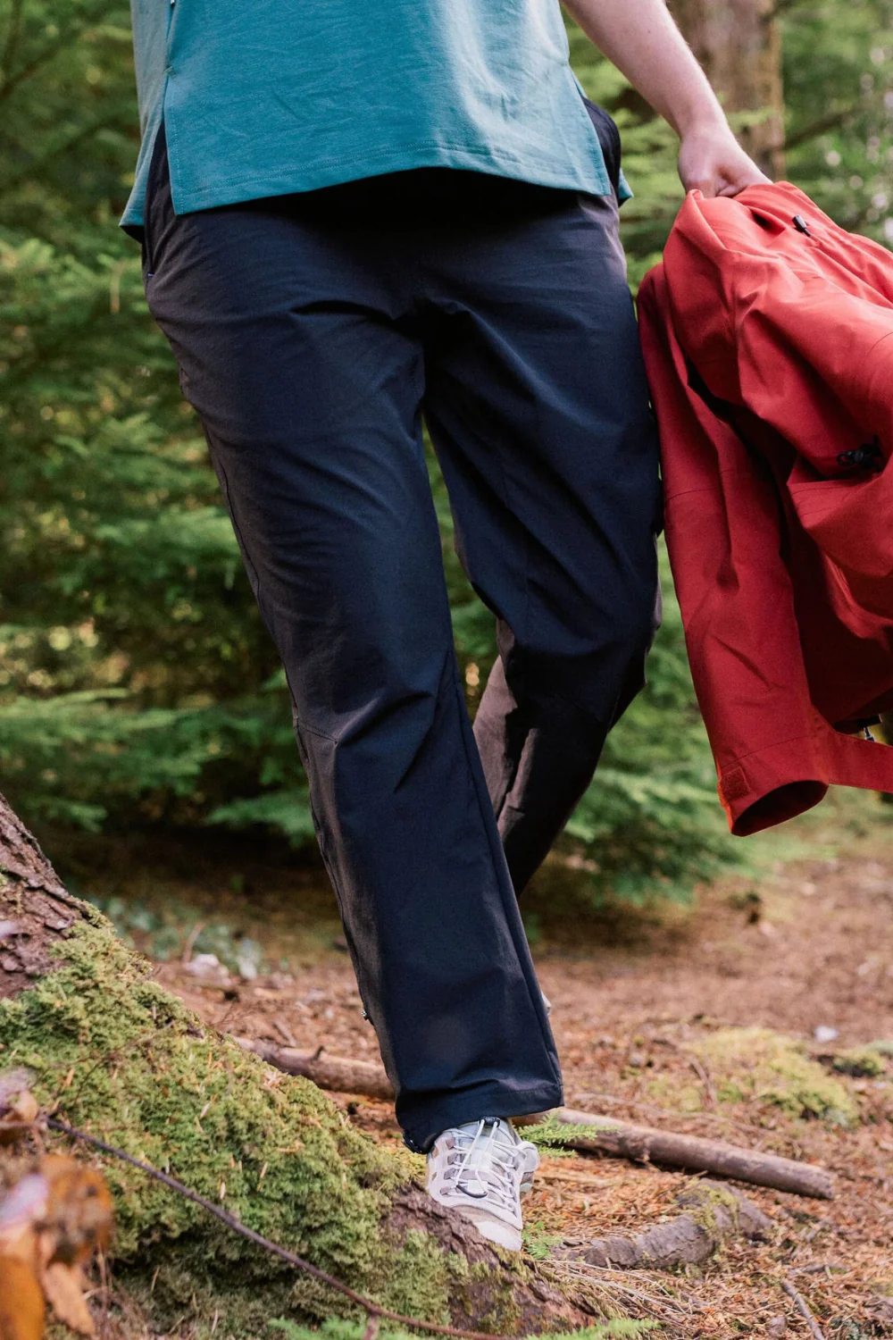 Passenger 365 Trail Roll Up Trousers Black - Image 3