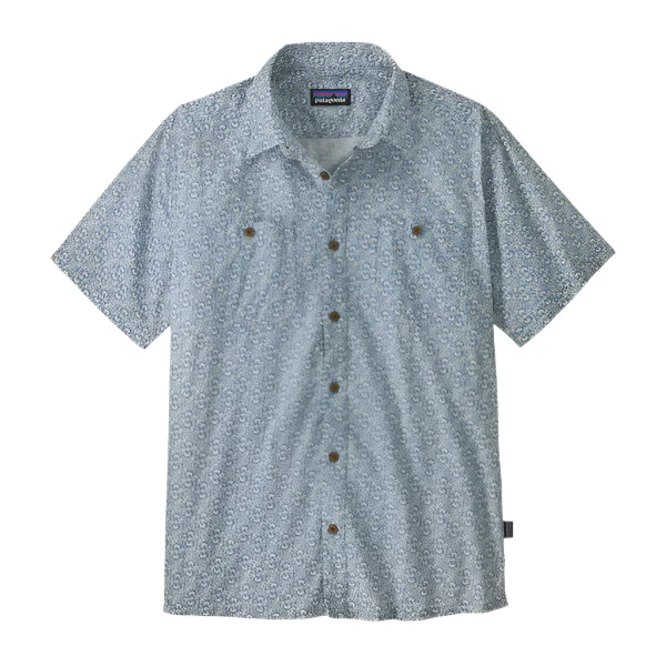 Patagonia Mens Back Step Shirt Mountain Breeze: Still Blue - Image 3