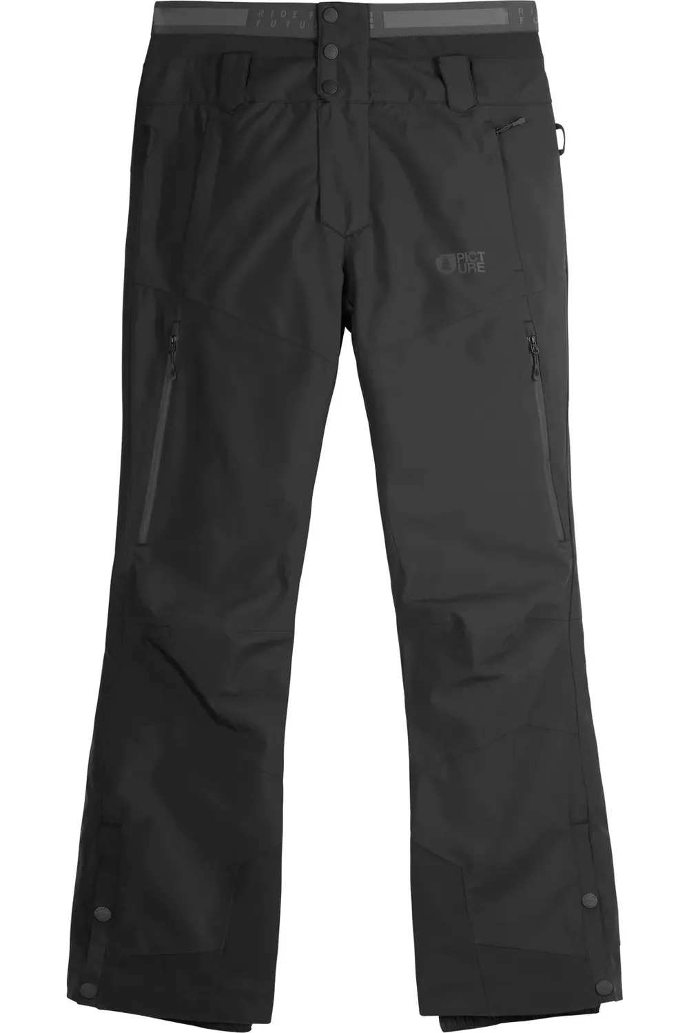 Picture Object Mens Ski and Snowboard Pants Black