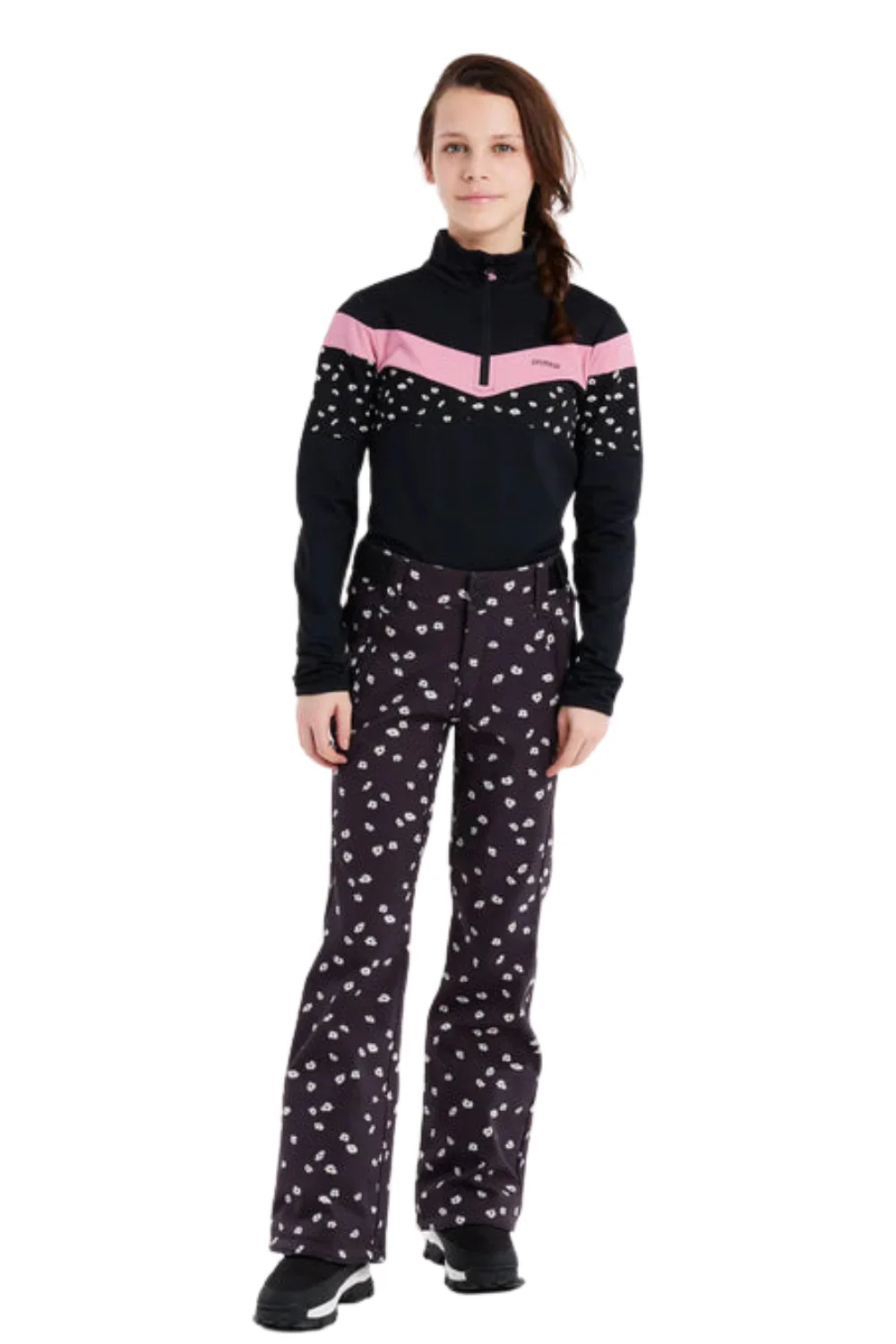Protest Classy 23 Junior Softshell Ski Pants True Black - Image 3