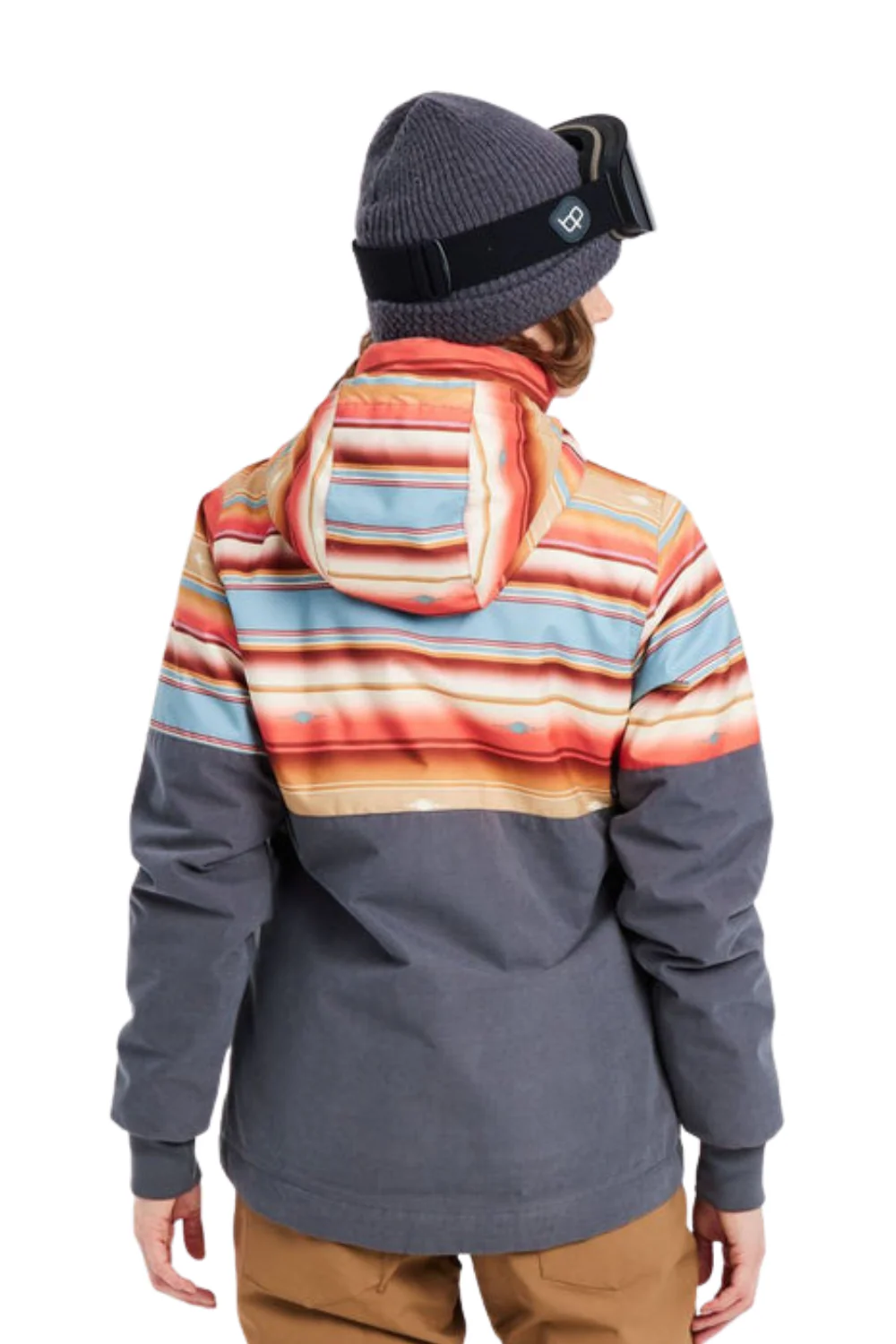 Protest Dryad Womens Ski Jacket Shadow Grey - Image 5