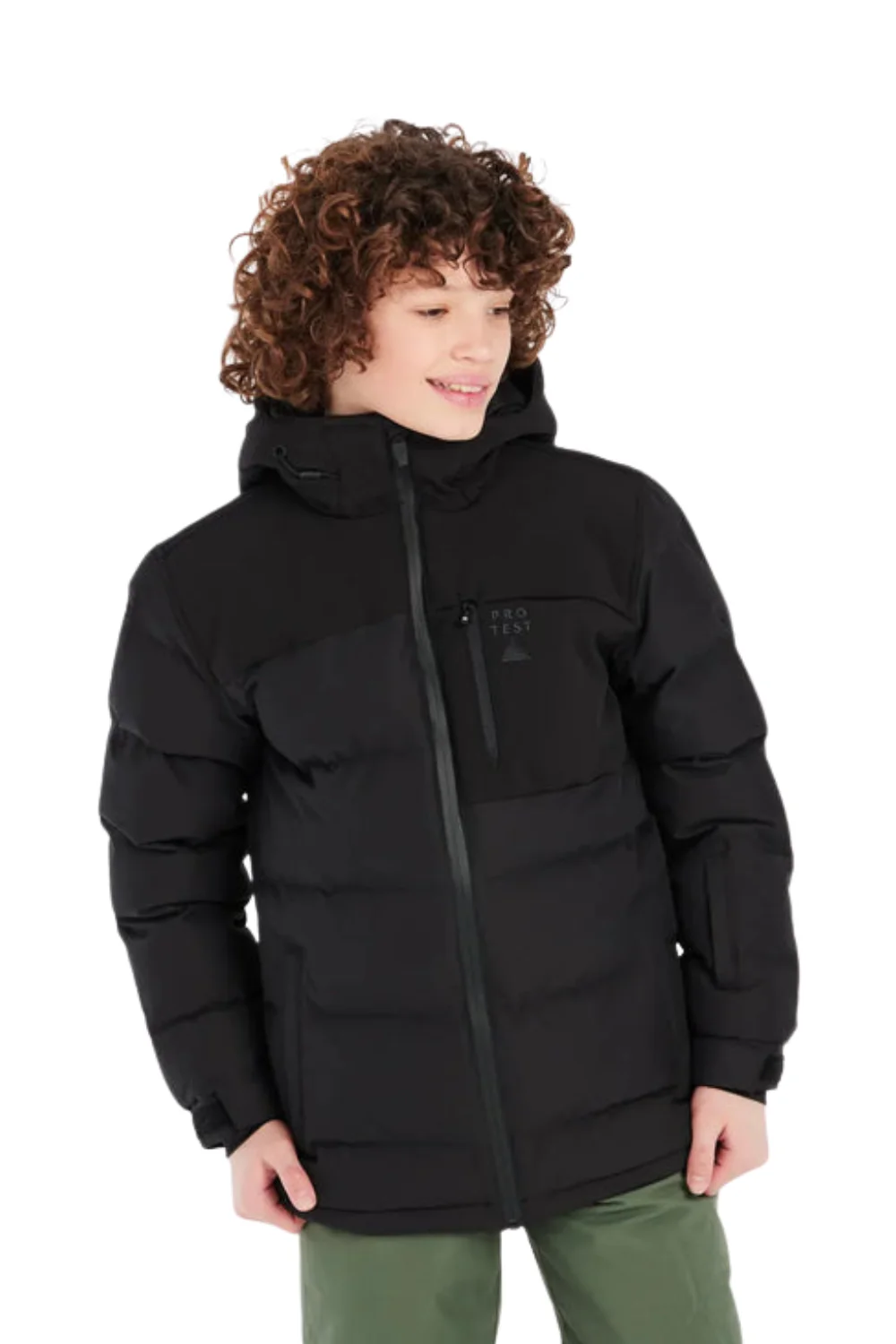 Protest PRTDevun Junior Ski Jacket True Black