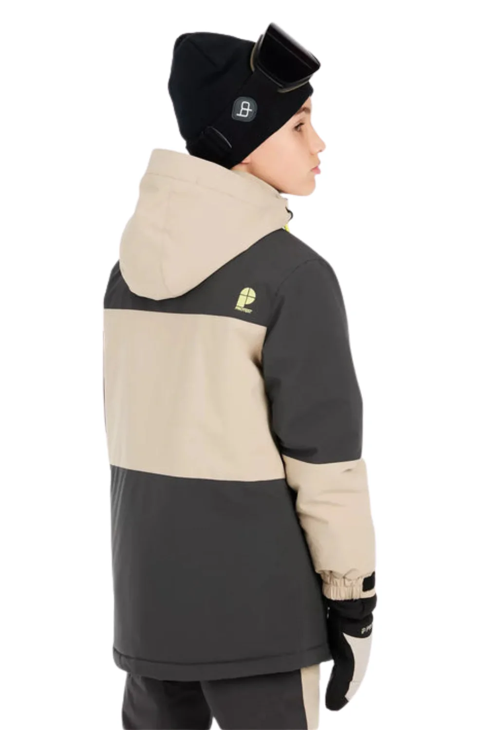 Protest PRTWark Junior Ski Jacket Deep Grey - Image 3