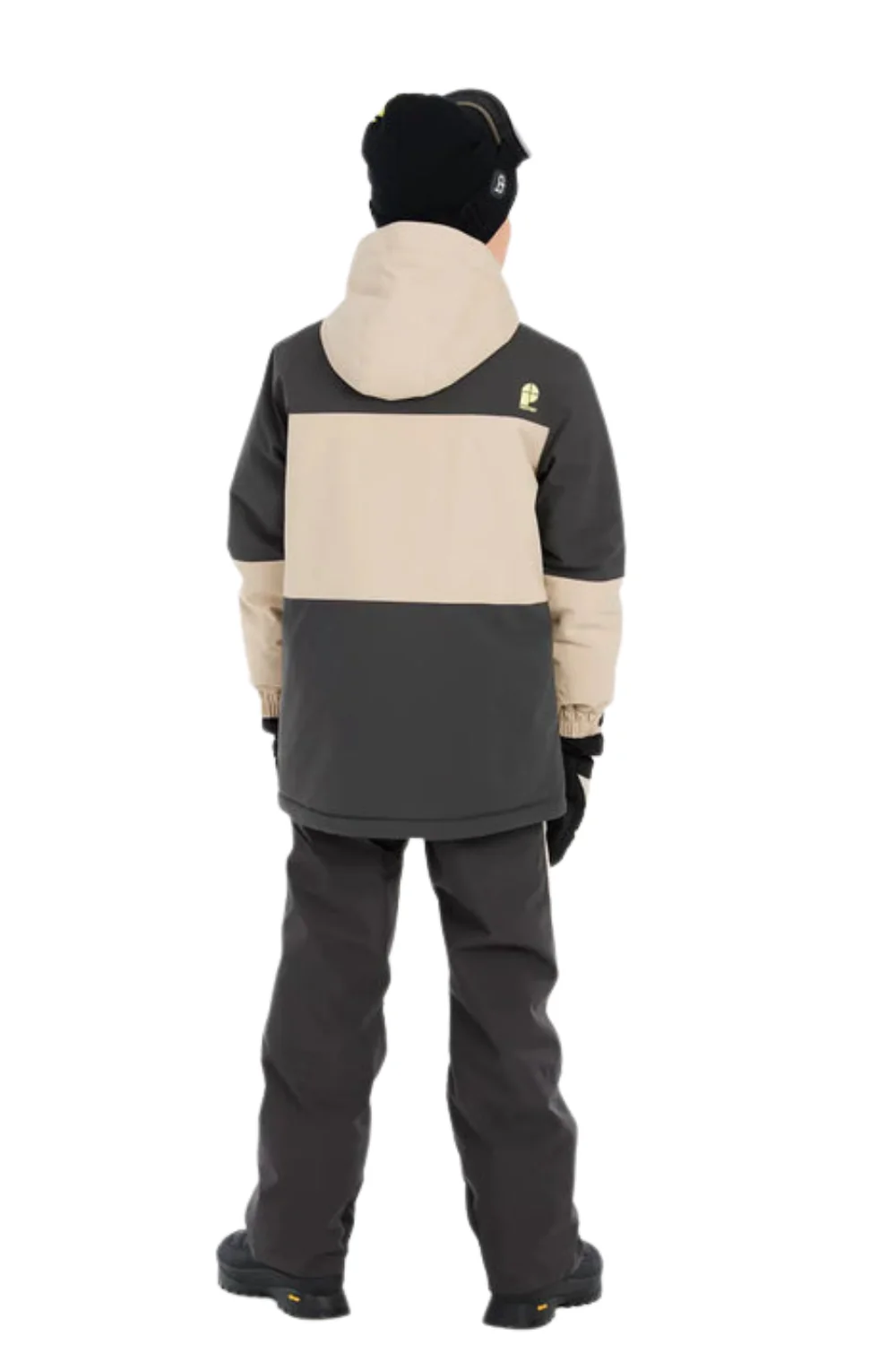 Protest PRTWark Junior Ski Jacket Deep Grey - Image 4