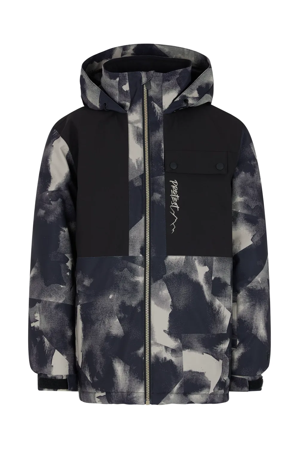 Protest PRTWolve Junior Ski Jacket True Black - Image 3