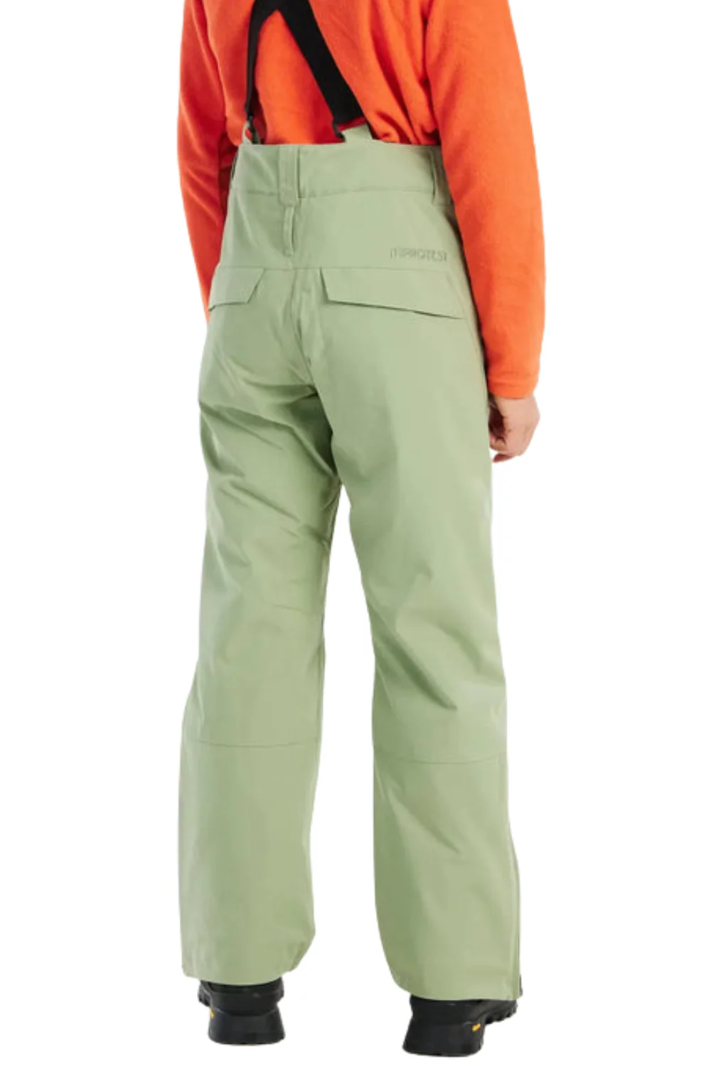 Protest Spiket Junior Ski Pants Marl Green - Image 2