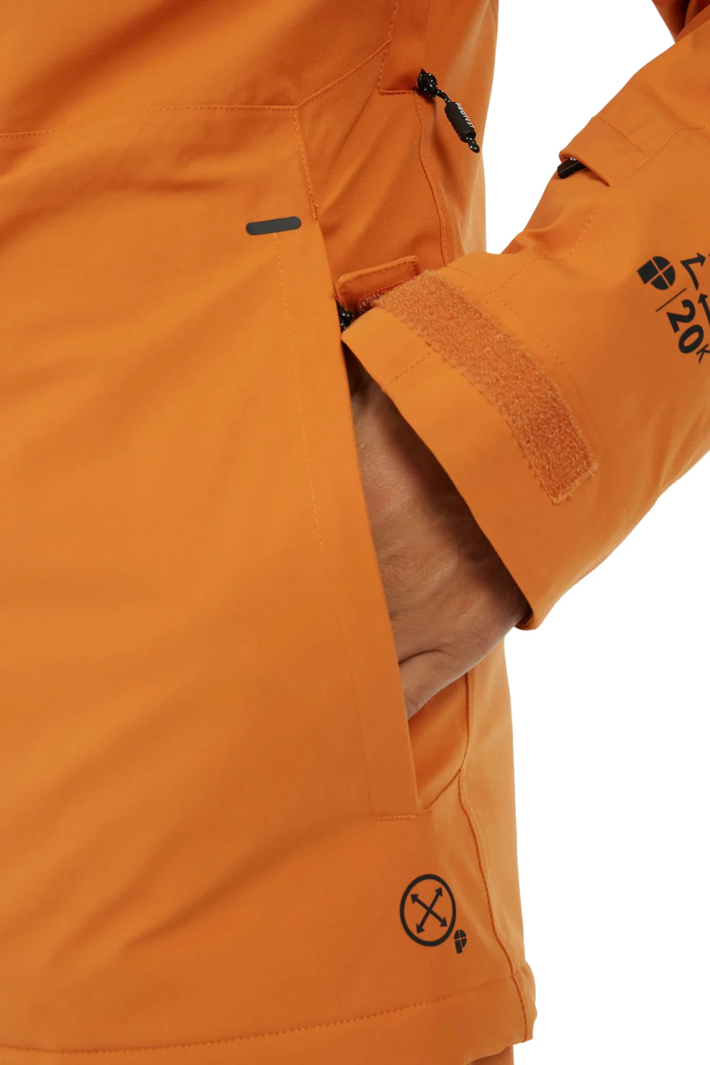Protest PRTTimothy Ski Jacket Caramel Yellow - Image 6