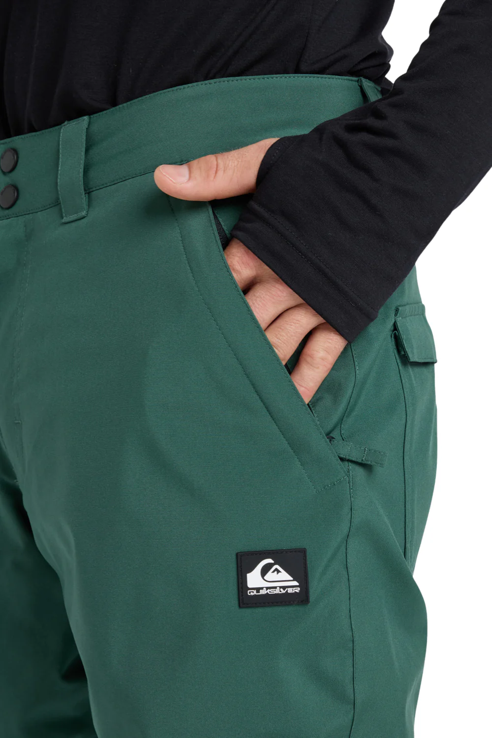 Quiksilver Mens Estate Technical Ski and Snowboard Pants Trekking Green - Image 5