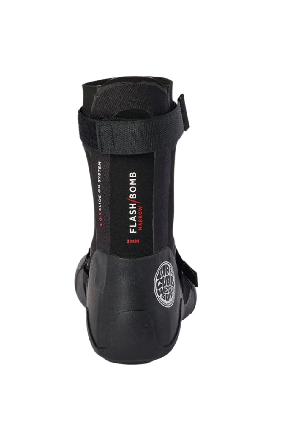 Rip Curl Flashbomb 5mm Narrow Hidden Split Toe Boot Black - Image 2