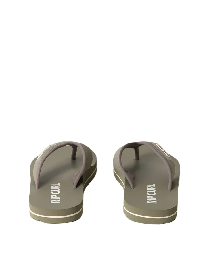 Rip Curl Florida Bloom Open Toe Flip Flop Military Green - Image 3