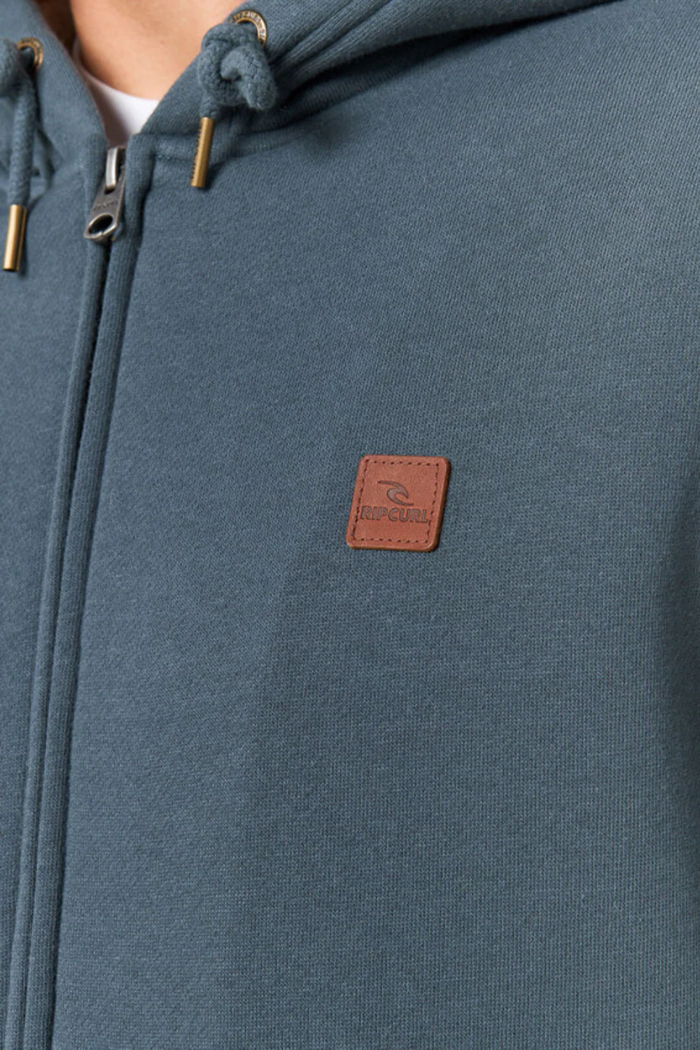 Rip Curl Icons Lined Zip Thru Hood Pine Night - Image 5