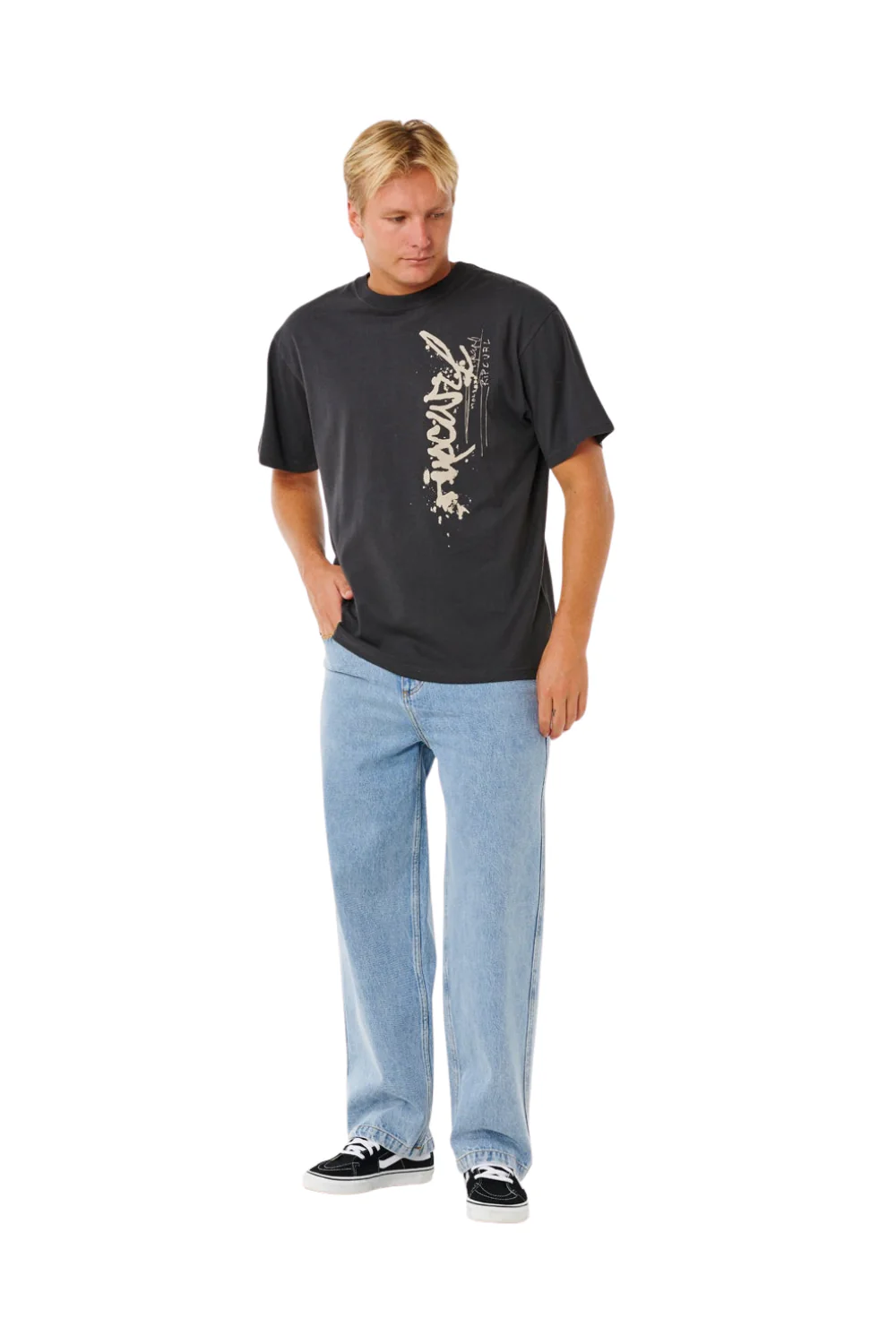 Rip Curl Nu Dose Mens Jeans Washed Blue - Image 6