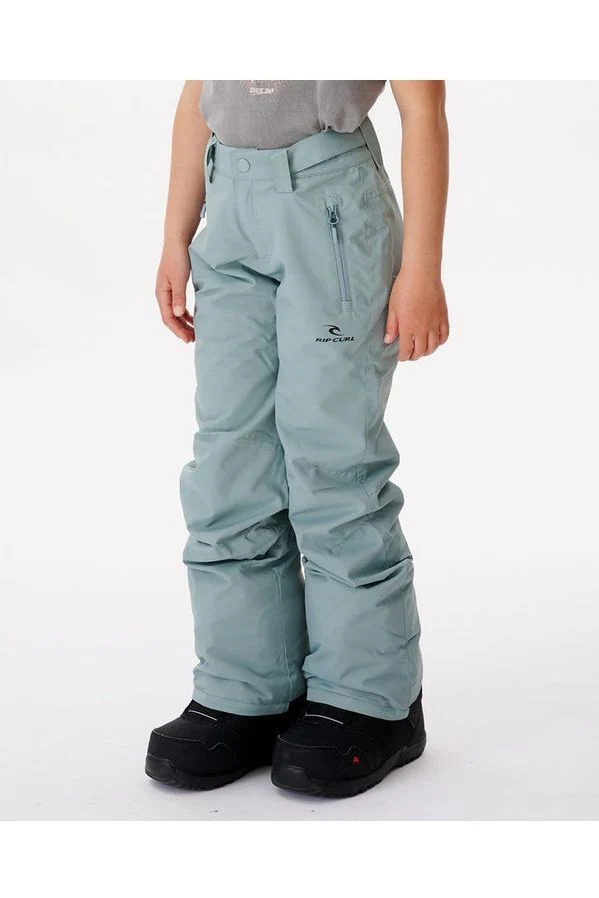 Rip Curl Olly Junior Ski and Snowboard Pants Mineral Blue - Image 2