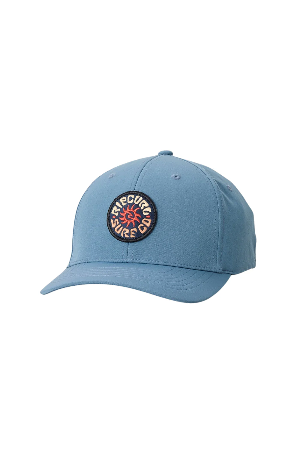 Rip Curl Pacific Rinse Mens Flexfit Cap Bluefin