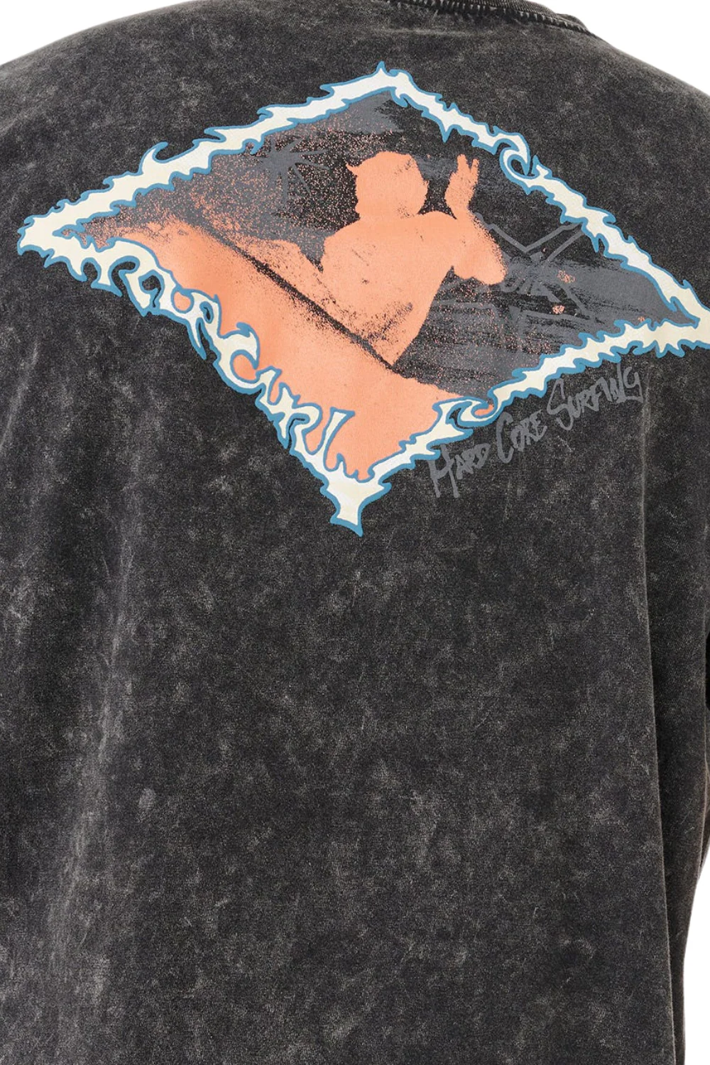 Rip Curl Raw Energy Thrash T-Shirt Black - Image 3