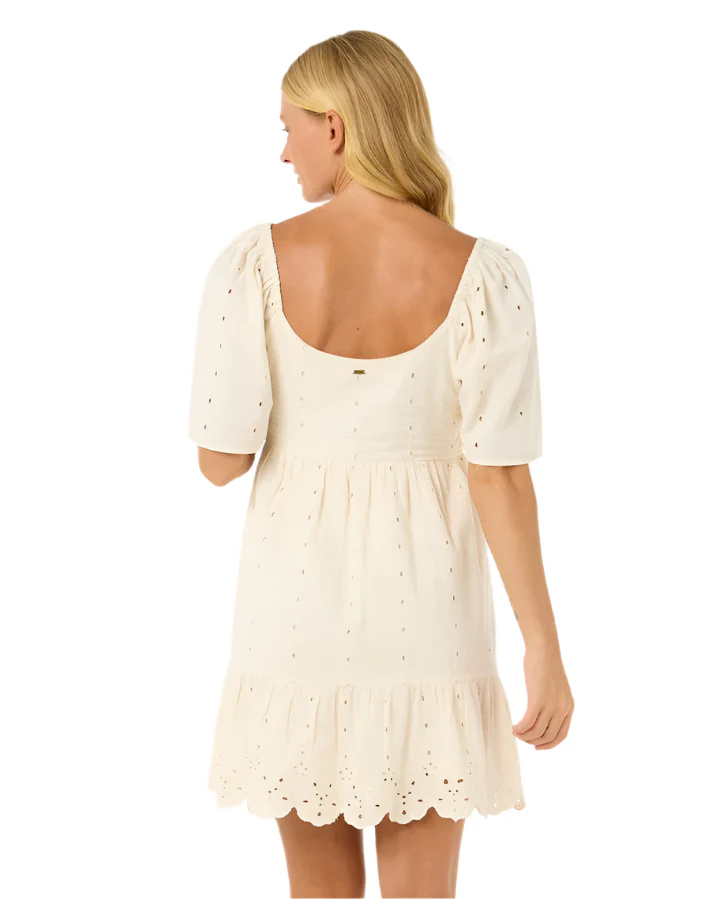 Rip Curl San Carlos La Joya Short Sleeve Mini Dress Lily - Image 2