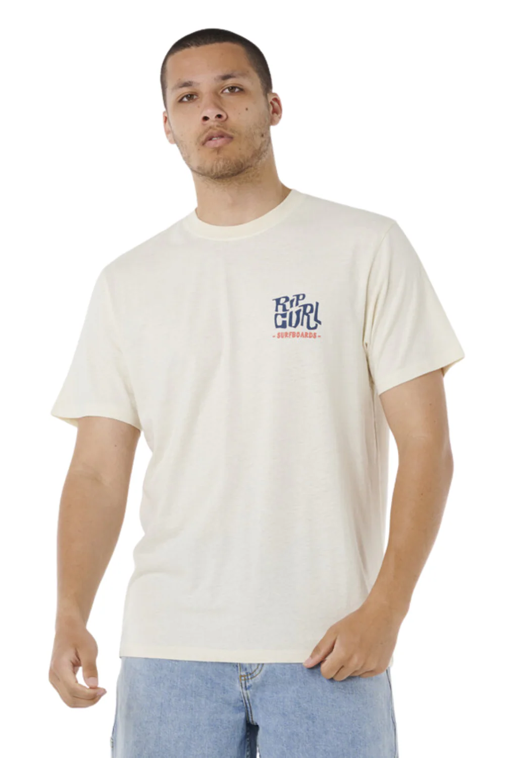 Rip Curl Shaper Address T-Shirt Bone - Image 2