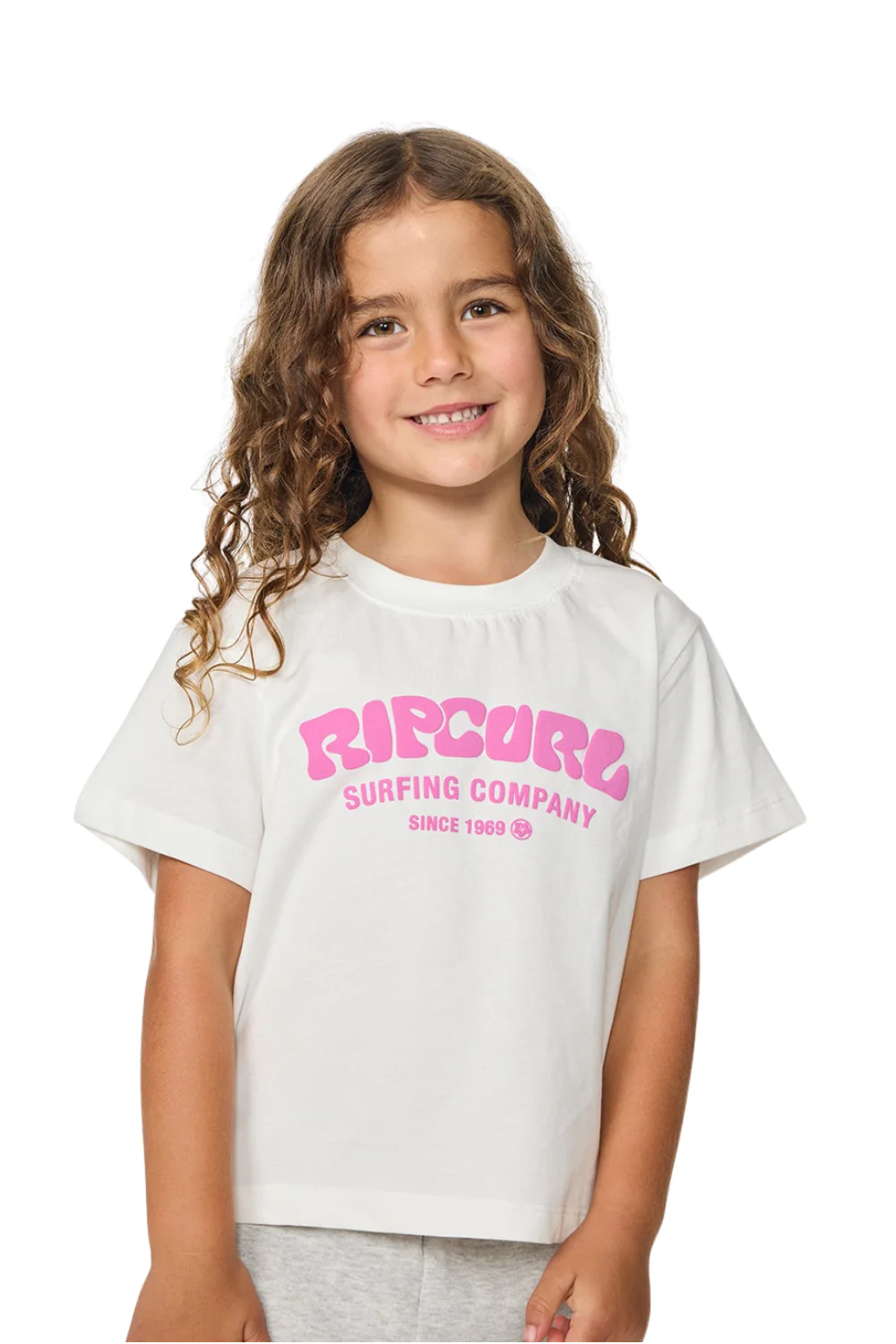 Rip Curl Surf Puff Party Pack Girls T-Shirt Bone