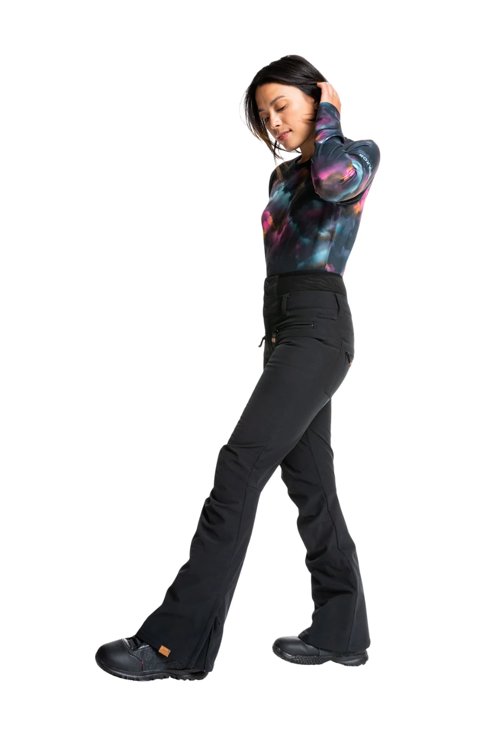 Roxy Rising High Womens Technical Ski and Snowboard Pants True Black - Image 7