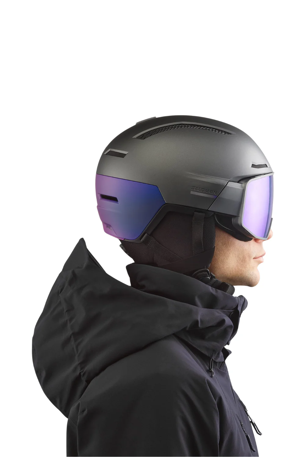 Salomon Driver Pro Sigma Mips Unisex Snow Helmet Beluga - Image 4