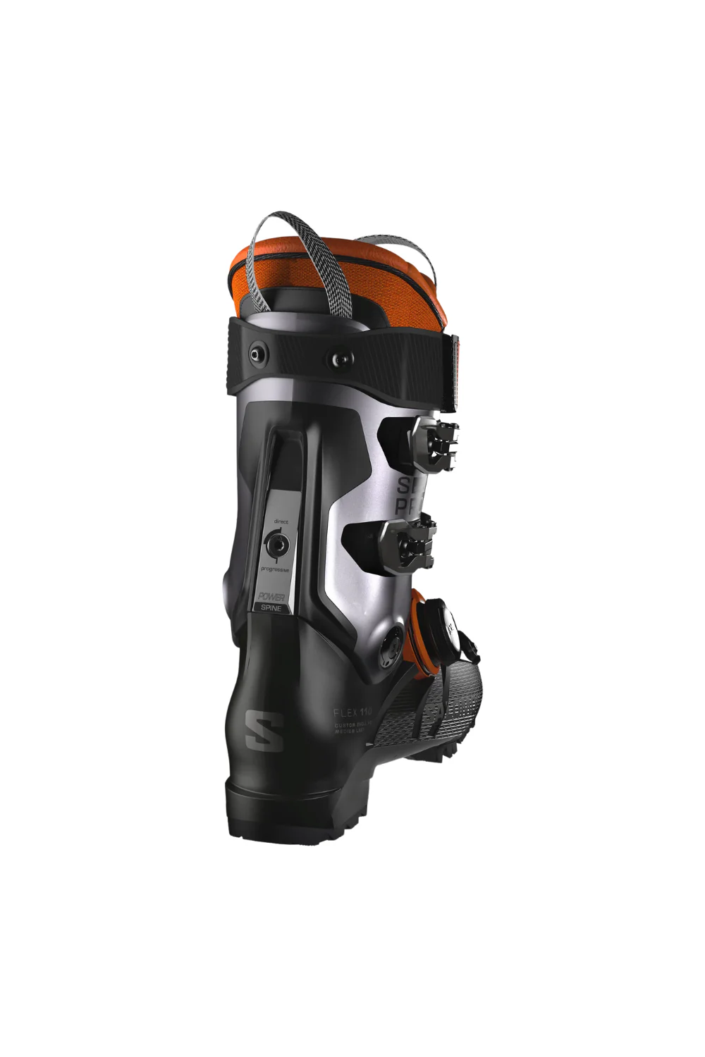 Salomon S/Pro Supra Boa 110 Mens Ski Boots Black - Image 2