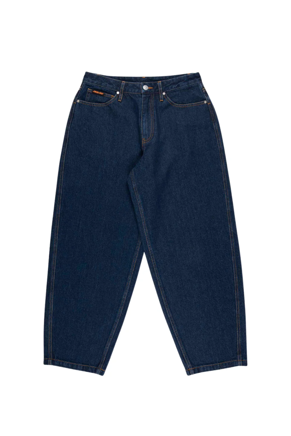 Santa Cruz Womens Classic Barrel Pant Dark Denim - Image 6