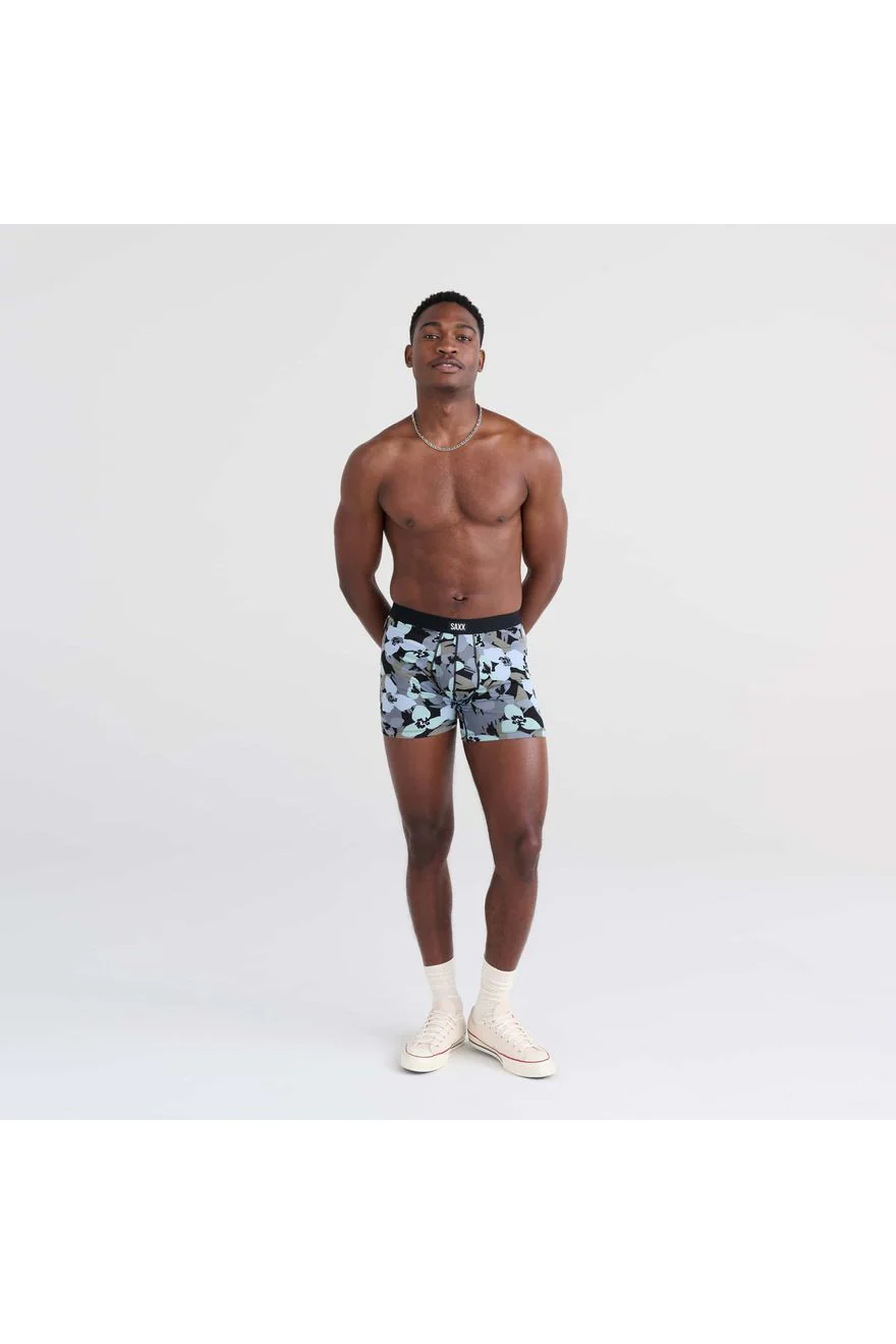 Saxx Daytripper Boxer Brief Fly Camo Flowers-Blue Fog - Image 3