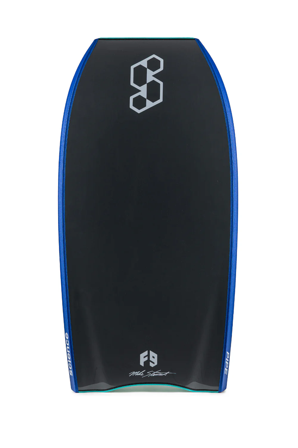 Science Pipe Stringer Bodyboard Emerald/Dark Grey - Image 2